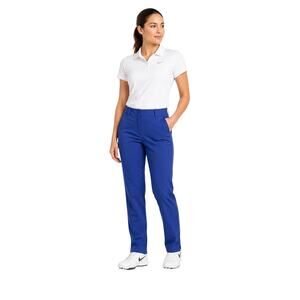 Nike Golf Tour Performance Pants Women's Size 10 Blue Straight Leg 32 Inseam